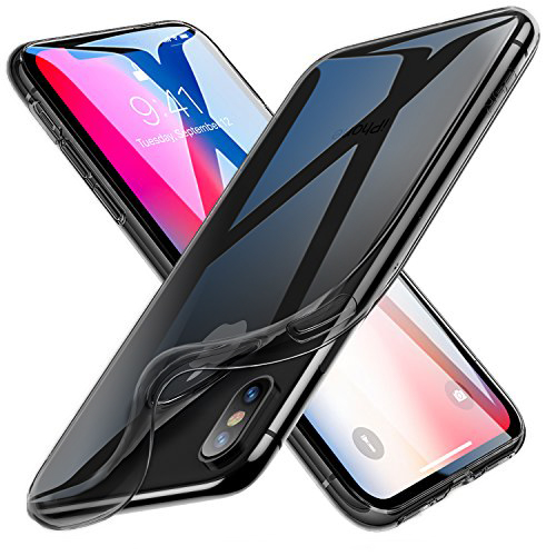 Ultratenké Silikonové Pouzdro pro Apple iPhone X / Xs black